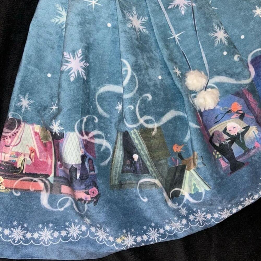 Disney Secret Honey Frozen Anna Elsa Adult Dress Winter Olaf Tagged - Picture 9 of 9